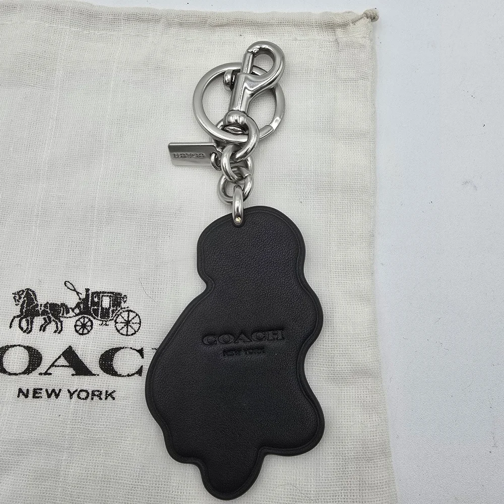 Coach Rexy, Green and Yellow Dinosaur Keychain/ Bag Charm - Picture 4 of 10